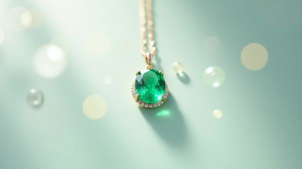 Trouvez le collier émeraude qui embellit votre look