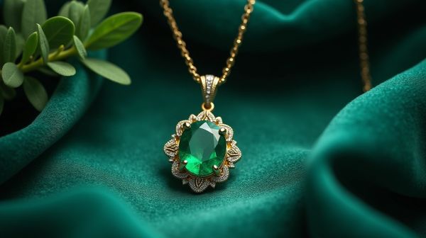 Trouvez le collier émeraude qui embellit votre look